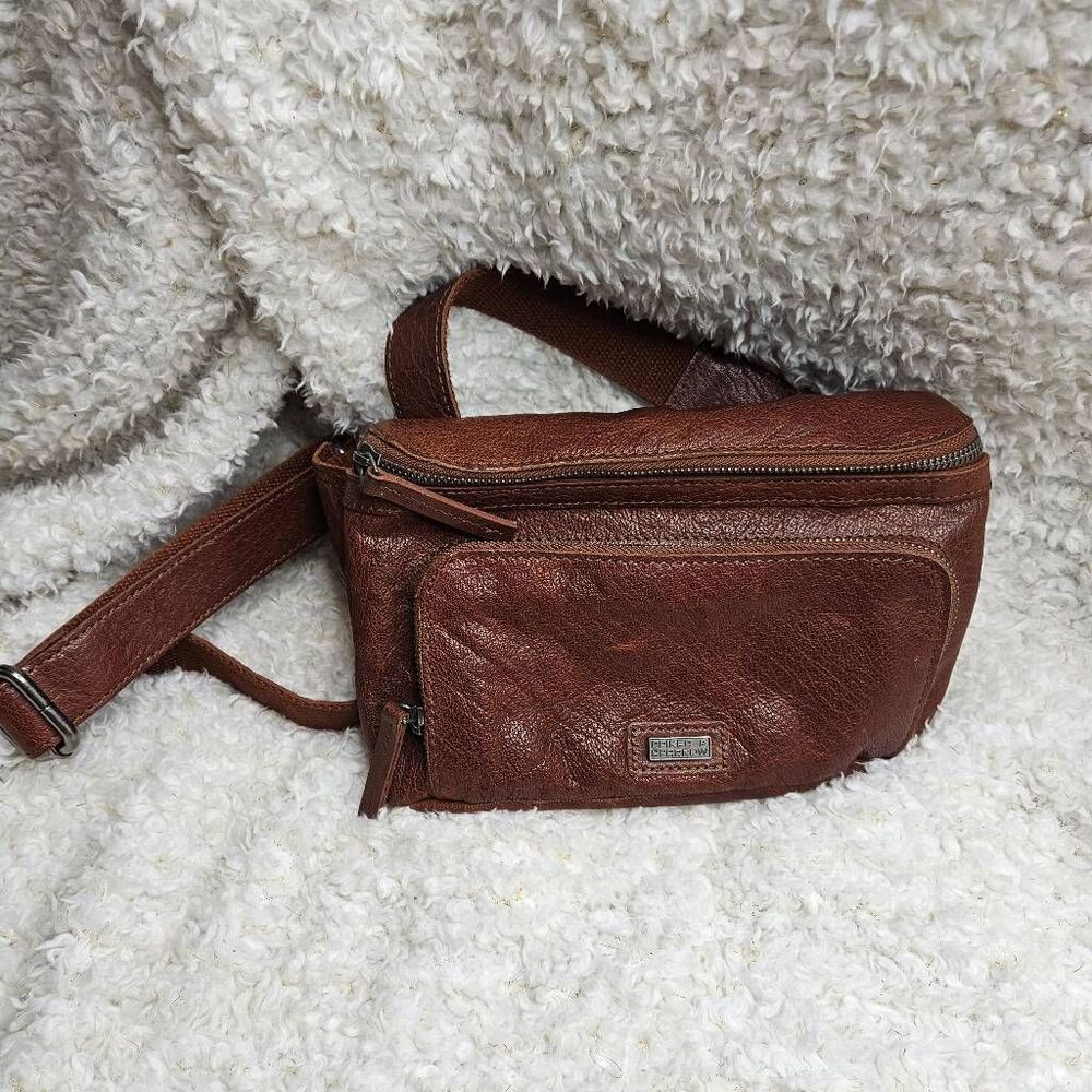 Spikes & Sparrow‎ Leather Waist Bag Fanny Pack